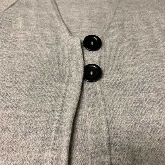 Women’s Cardigan Sweater Gray - Picture 4 of 8